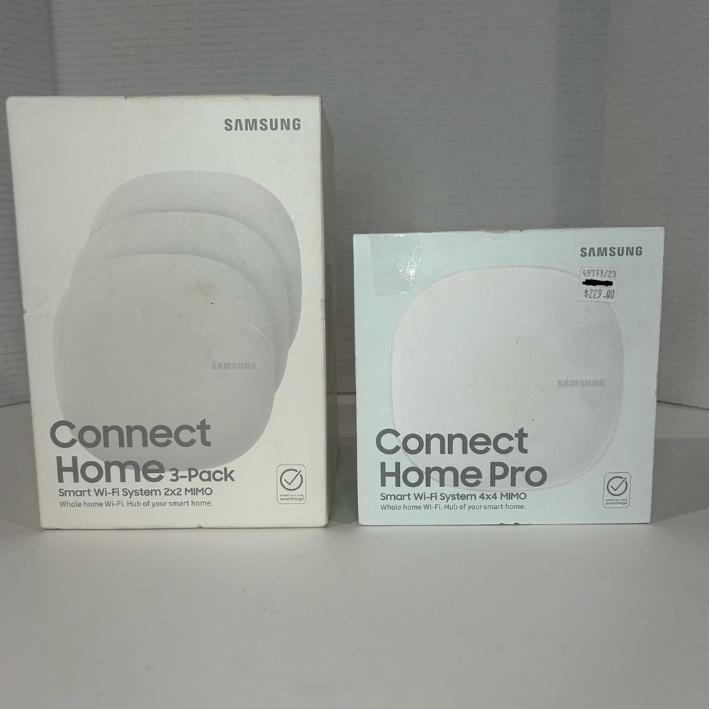 Samsung Connect Home Pro and Connect Home 3- Pack , Smart Wi-Fi System